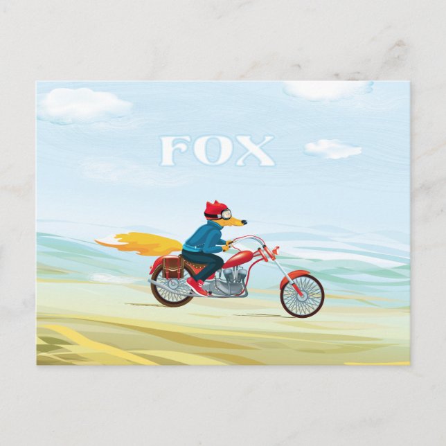 Postal Cartão do Fox-Man (Frente)