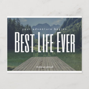 Postal Cartão do incentivo para greaters da necessidade