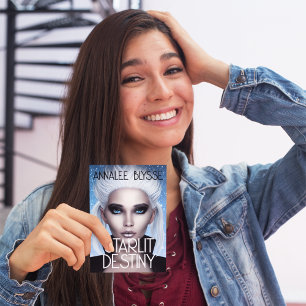 Postal Cartão do promocional da capa do livro