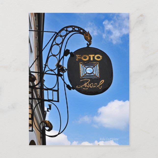 Postal Cartão do sinal 16 (Frente)