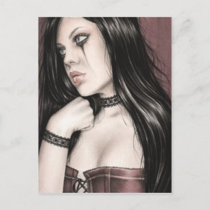 Postal Cartão dos pesares