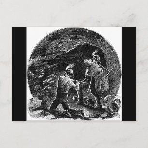 Postal cartão eu escavo a livraria real dos livros que