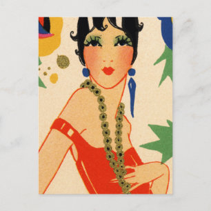 Postal Cartão exagerado do Vamp