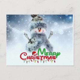 Postal Cartão Feliz de Natal