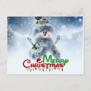Postal Cartão Feliz de Natal