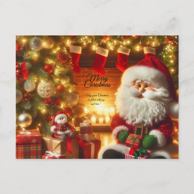 Postal Cartão Feliz Natal  (Frente)