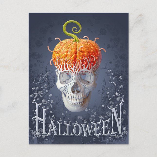 Postal Cartão Halloween (Frente)