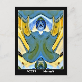 Postal Cartão Hermit Tarot