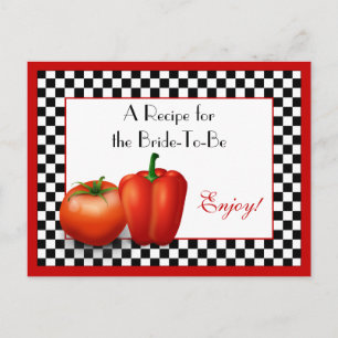 Postal Cartão italiano retro da receita para que a noiva