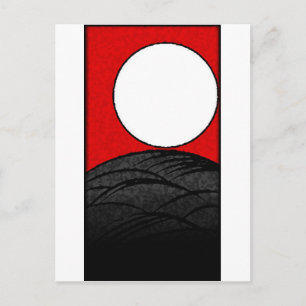 Postal cartão japonês hanafuda (JAPÃO KYOTO)