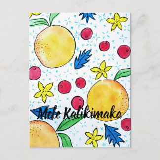 Postal cartão Mele Kalikimaka