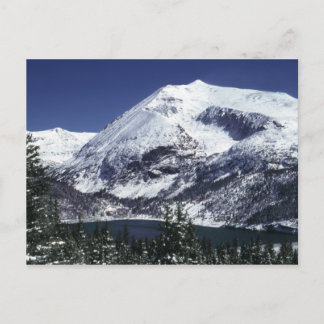 Postal Cartão nevado da montanha de Colorado
