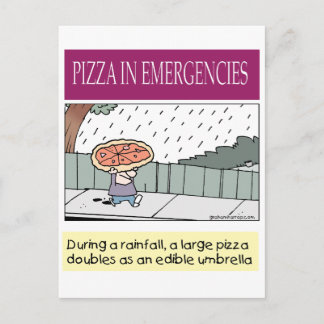 Postal cartão pizza c