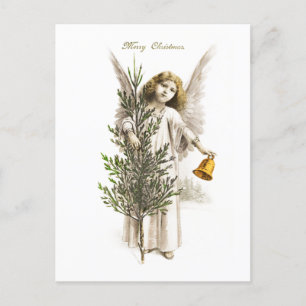 POSTAL CARTÃO POSTAL: ÂNGULO NATAL VINTAGE