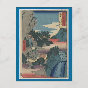Postal Cartão postal-Arte japonesa vintage-Ando Hiroshige