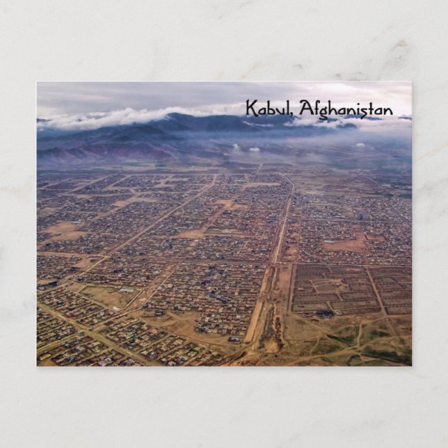 Postal Cartão Postal:  Cabul de cima (Frente)