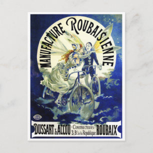 Postal Cartão postal: Ciclos de Vintagem: Roubaisien