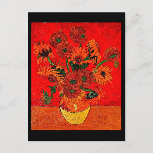 Postal Cartão postal-Clássico/Retrô-Vincent Van Gogh 2 (Frente)
