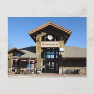 Postal Cartão postal: Estação de Trem de Paso Robles no I