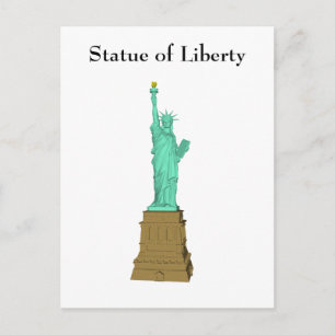 Postal Cartão postal: Estátua da Liberdade