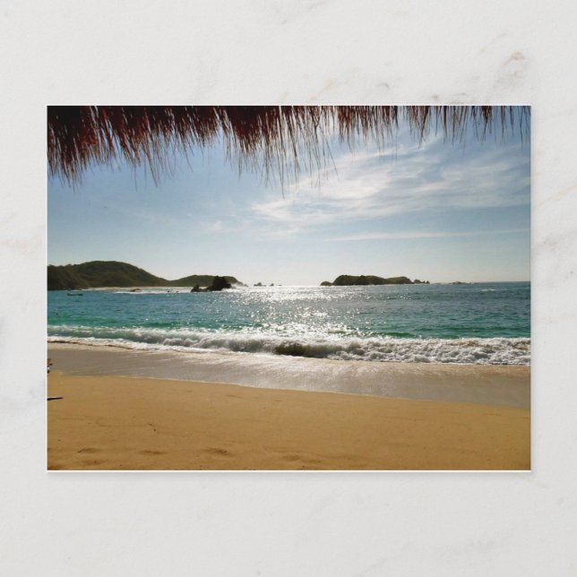 Postal Cartão Postal: Huatulco México (Frente)