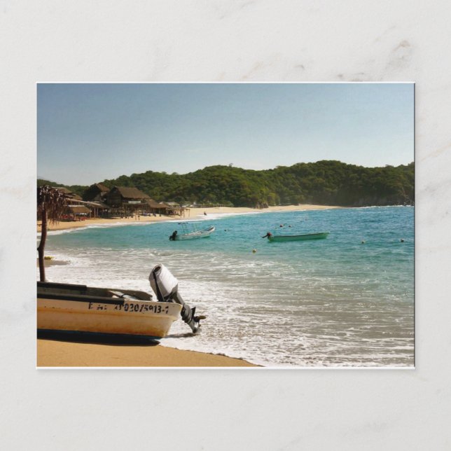 Postal Cartão Postal: Huatulco México (Frente)