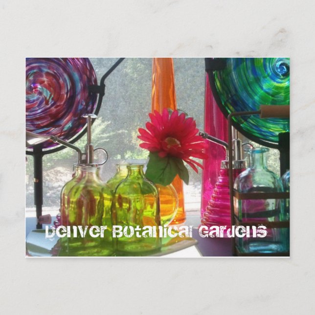 Postal Cartão Postal: Jardins Botânicos Denver (Frente)