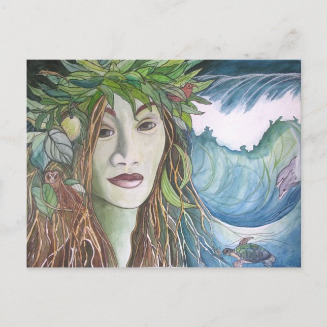 Postal Cartão Postal: "Laka" (Frente)