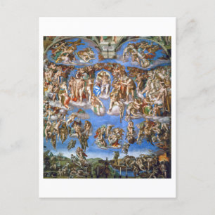 POSTAL CARTÃO POSTAL: MICHELANGELO : O ÚLTIMO ACÓRDÃO