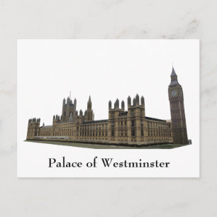 Postal Cartão Postal: Palácio de Westminster