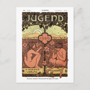 Postal Cartão Postal: Pipes da Pan - Jugend Magazine