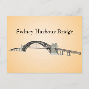 Postal Cartão postal: Ponte Sydney Harbor