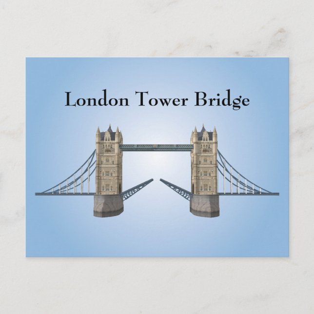 Postal Cartão postal: Ponte Torre de Londres (Frente)