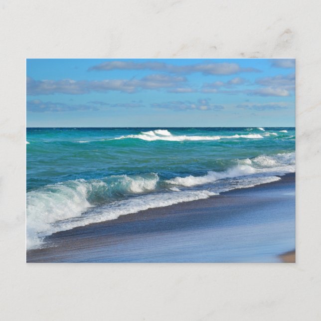 Postal Cartão postal/praia (Frente)