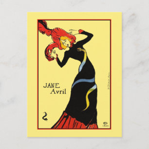 Postal Cartão Postal:  Toulouse Lautrec - Jane Avril