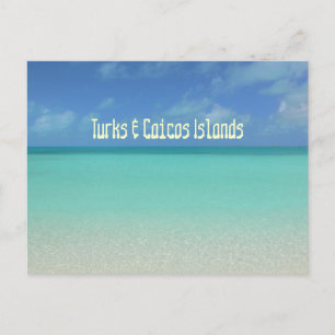 Postal cartão postal: "TURKS & CAICOS ISLANDS"