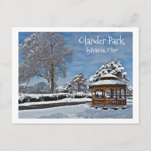 POSTAL CARTÃO POSTAL, VELHOR PARK-WINTER WONDERLAND