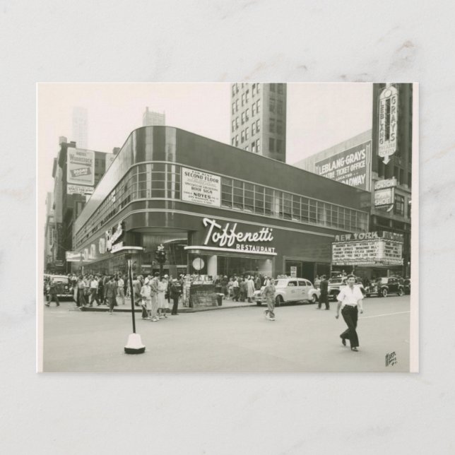 Postal Cartão postal-Vintage NY 20 (Frente)
