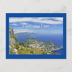 Postal Cartão Postal/ Vista De Capri De Atop Monte Solaro