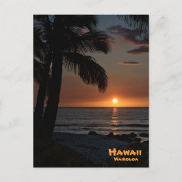 Postal Cartão postal: Waikoloa Sunset nº 1