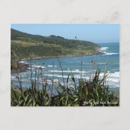 Postal Cartão postal, Whale Bay, Raglan, Nova Zelândia