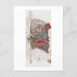 POSTAL CARTÃO POSTAL: WILLIAM MORRIS: HONEYSUCKLE: 1874