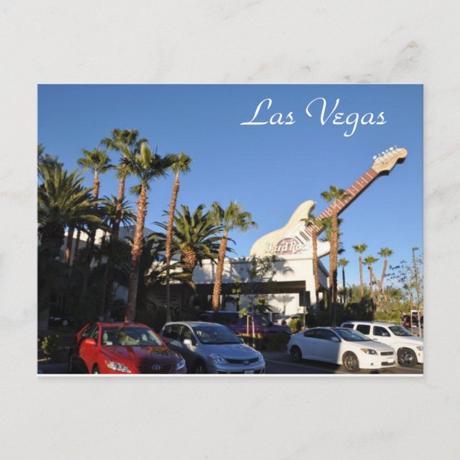 Postal Cartão poste de Las Vegas. (Frente)
