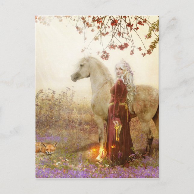 Postal Cartão poste etéreo (Frente)