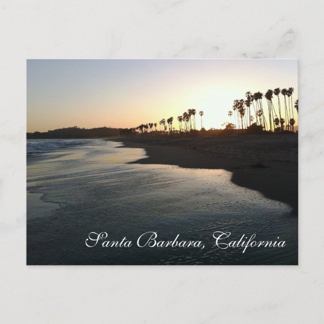 Postal Cartão - Santa Barbara, CA (Frente)