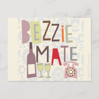Postal Cartão Scouse – Bezzie Mate