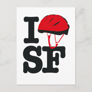 Postal cartão spoke ihelmetSF