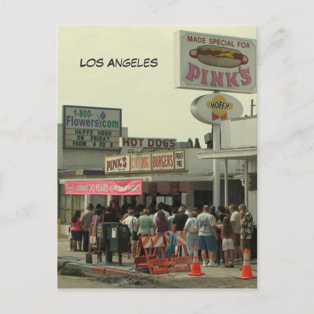 Postal Cartão super de Los Angeles! (Frente)