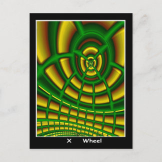 Postal Cartão Tarot de Roda