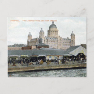 Postal Cartão velho - Liverpool